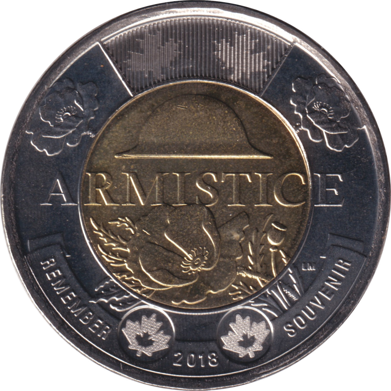 2 dollars - Armistice - 100 years