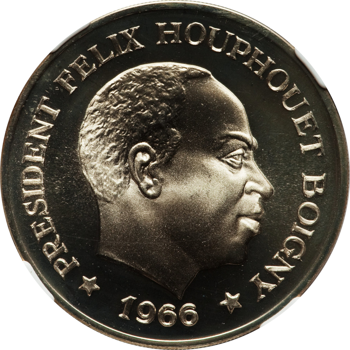 10 francs - Président Félix Houphouet Boigny