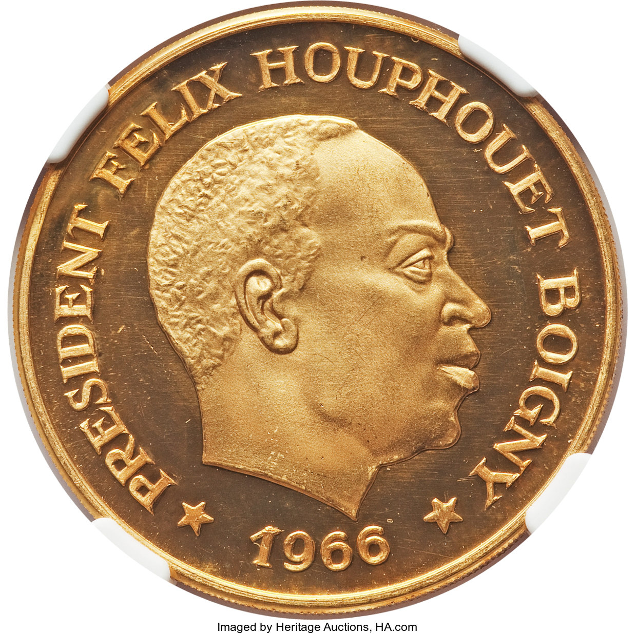 100 francs - Président Félix Houphouet Boigny