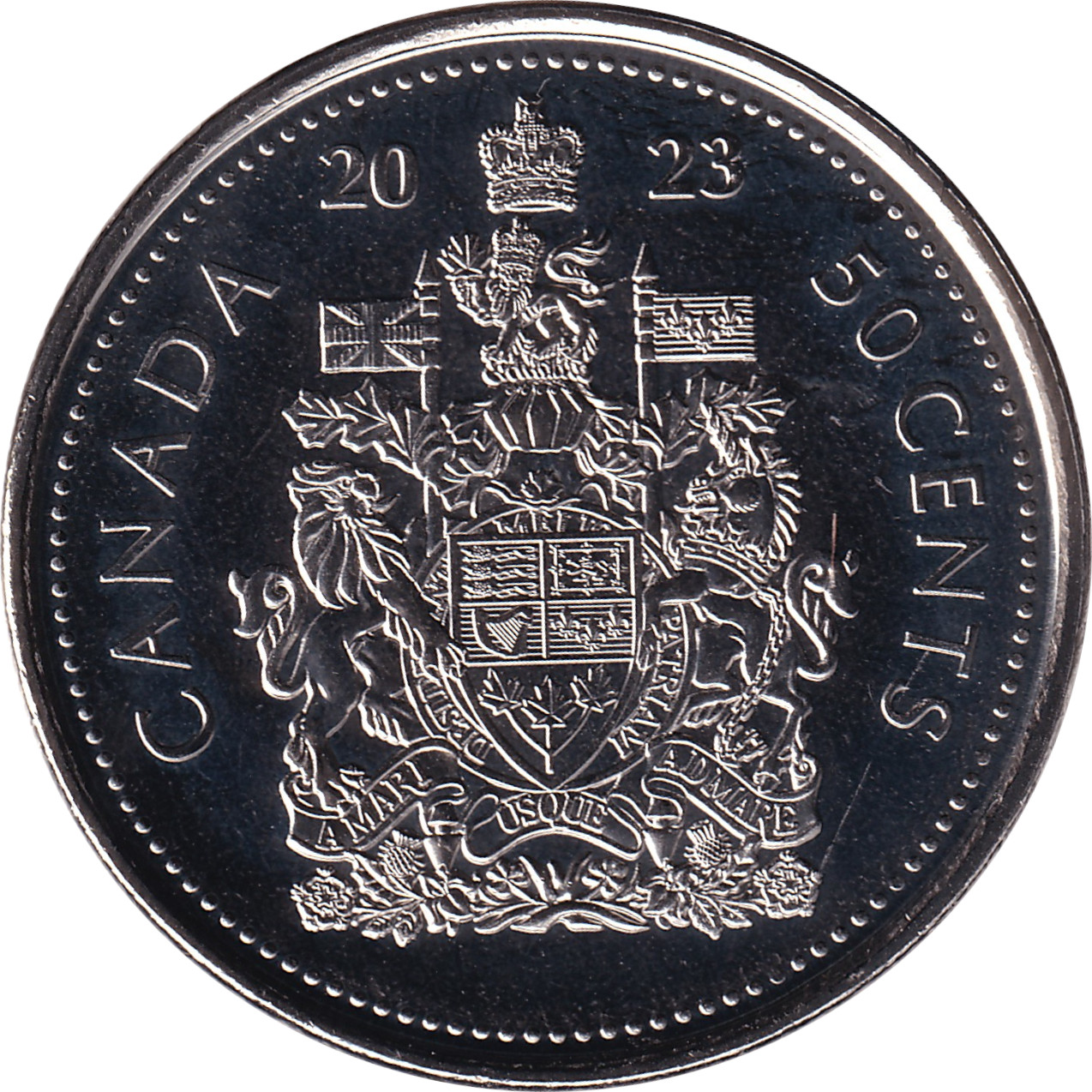 50 cents - Elizabeth II - Hommage