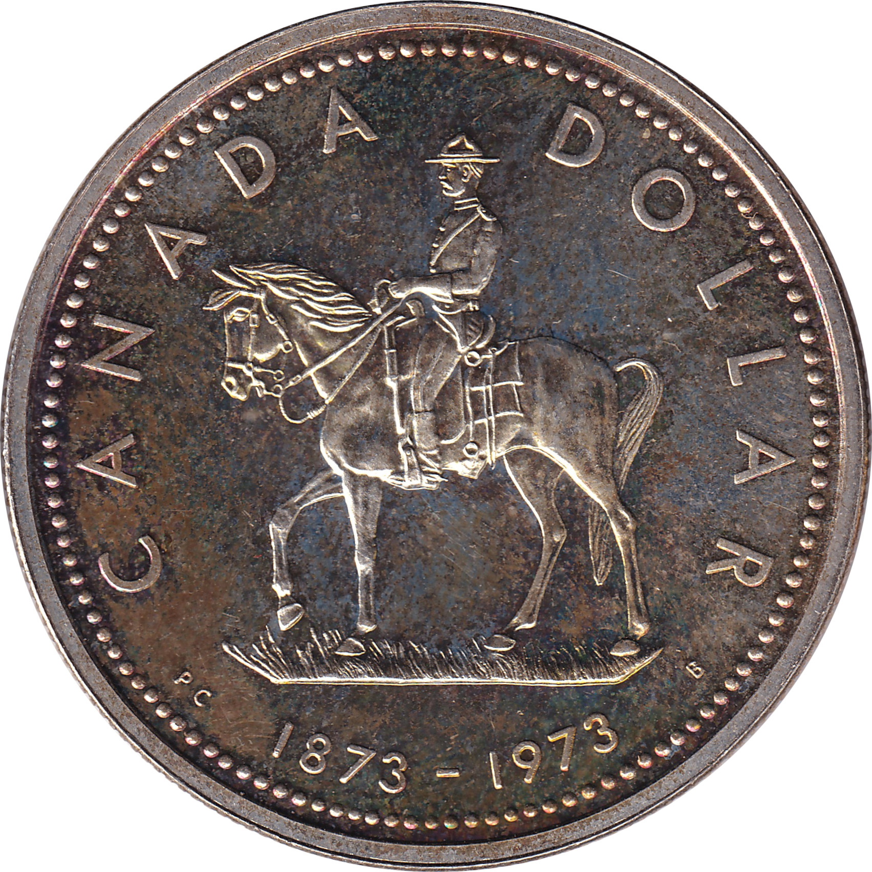 1 dollar - Royal Canadian Gendarmery